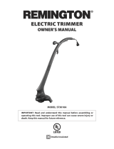 Remington Trimmer ST3010A User manual