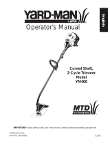 MTD YM400 User manual