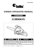 Zenoah Chainsaw G3800AVS User manual