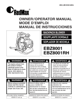 Zenoah Blower EBZ8001RH User manual