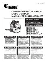 Zenoah Blower EBZ7001-CA User manual