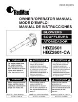 Zenoah Blower HBZ2601-CA User manual