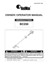 Zenoah Brush Cutter BC250 User manual