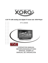Xoro Flat Panel Television HTC1900D User manual