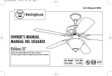 Westinghouse Outdoor Ceiling Fan UL-ES-RichboroSE-WH06 User manual