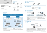 Sony HT-S350 Quick start guide