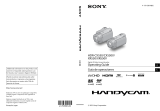 Sony HDR-XR550V Operating instructions