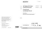 Sony HDR-TD20V Operating instructions