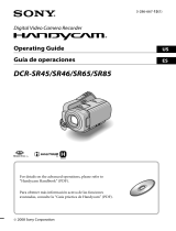 Sony DCR-SR65 Operating instructions