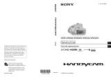 Sony HDR-XR500 User guide