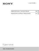 Sony DSC-HX400V Operating instructions