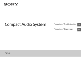 Sony CAS-1 Owner's manual