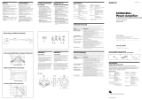 Sony XM-DS1300P5 Owner's manual