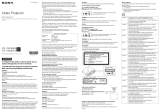 Sony VPL-VW885ES Owner's manual