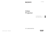 Sony VPL-VW675ES Quick start guide