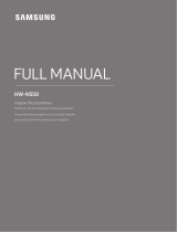 Samsung HW-N550 Owner's manual