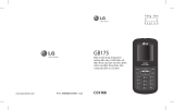 LG GB175 User manual