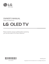 LG OLED65E9PLA Owner's manual