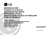 LG MH6589PR User manual