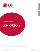 LG LG K10 LTE Dual SIM User manual