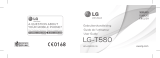 LG LGT580 User manual