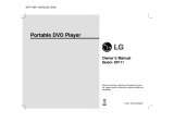 LG DP171BP Owner's manual