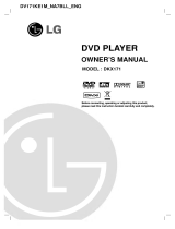 LG DKX171 Owner's manual