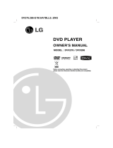 LG DVX286 Owner's manual