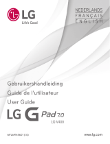LG G Pad 7.0 (V400) Owner's manual
