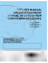 LG V-KC402HEQ Owner's manual