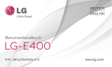 LG E400 User manual