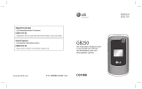LG GB250.ABALBK User manual