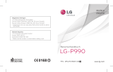 LG LGP990 User manual