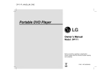 LG DP171P User manual