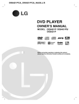 LG DE8521P User manual