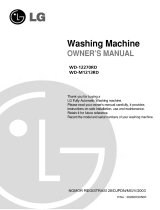 LG WD-M1213RD User manual