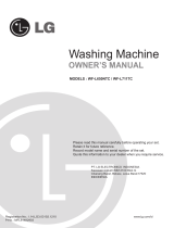 LG WF-L711TC User manual