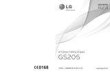 LG GS205 User manual