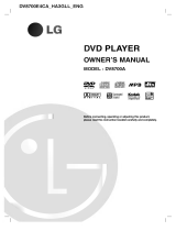 LG DV-8700A User manual