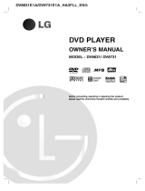 LG DV8631 Owner's manual