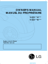 LG V-CC180HTR Owner's manual