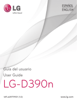 LG LGD390N.ATMSBK User manual