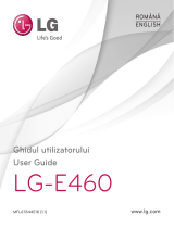 LG LGE460.APRTBK User manual