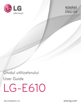 LG LGE610.AORABK User manual