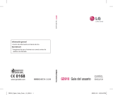 LG Série GD910.AORRBK User manual