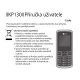 LG KP130.ATLKBK User manual
