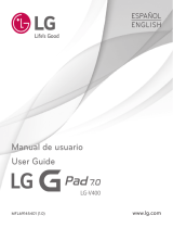 LG Gpad 7.0 LGV400 negro User manual