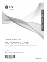 LG MH6322DS Owner's manual