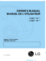 LG V-CC182HT Owner's manual
