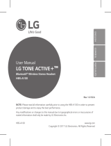 LG HBS-A100 Owner's manual